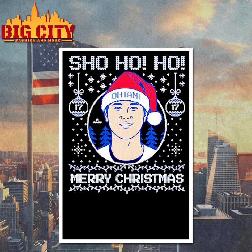 Sho Ho! Ho! Merry Christmas Shohei Ohtani Shirt