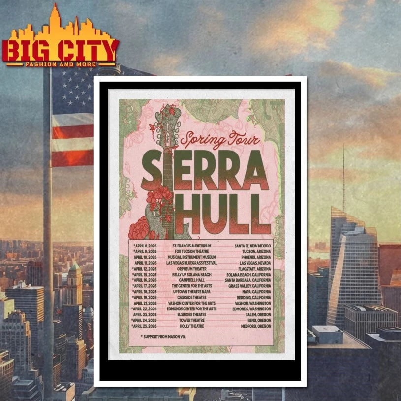 Sierra Hull 2026 Spring Shows Poster shirt