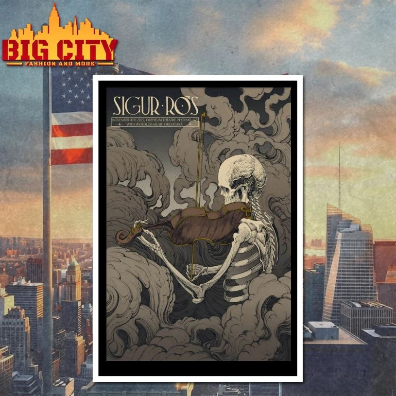 Sigur Ros Nov 4 2025 Phoenix AZ Poster shirt