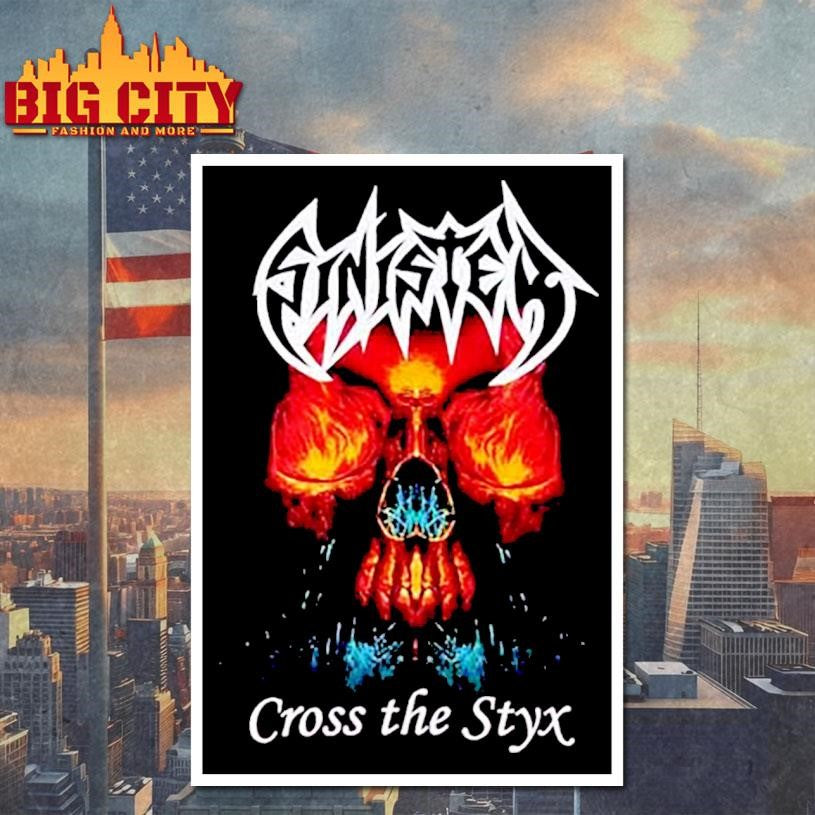Sinister Band Cross The Styx 1992 Shirt