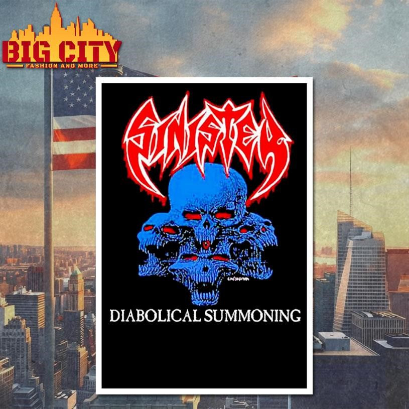 Sinister Diabolical Summoning Album 1993 Shirt