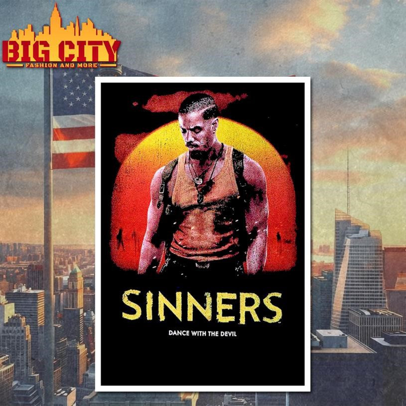 Sinners Heavyweight Dance With The Devil Poster Shirt