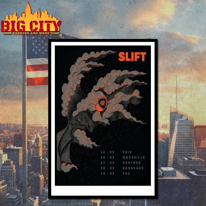 Slift France 2026 Tour Poster Shirt