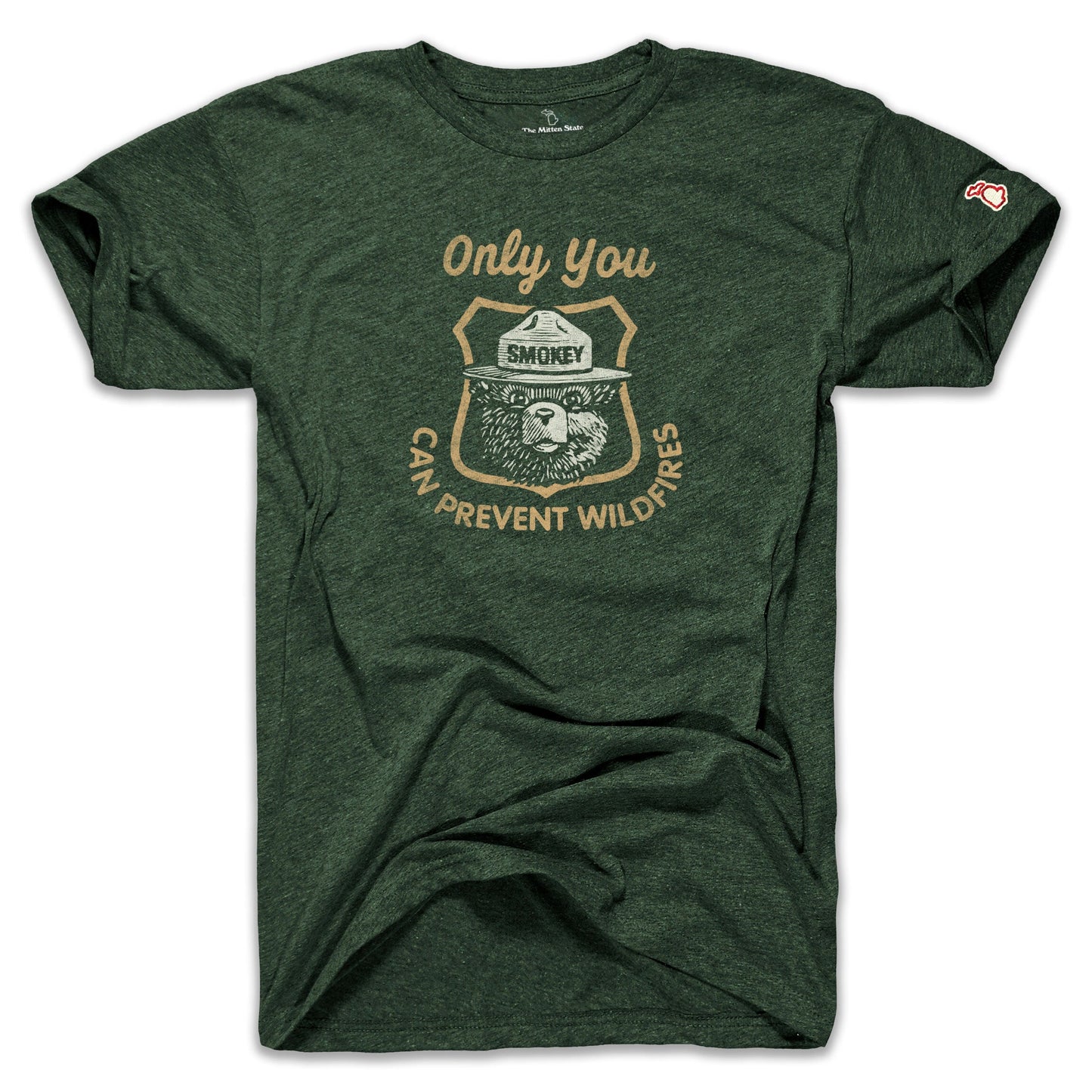 SMOKEY BEAR - SHIELD (UNISEX)