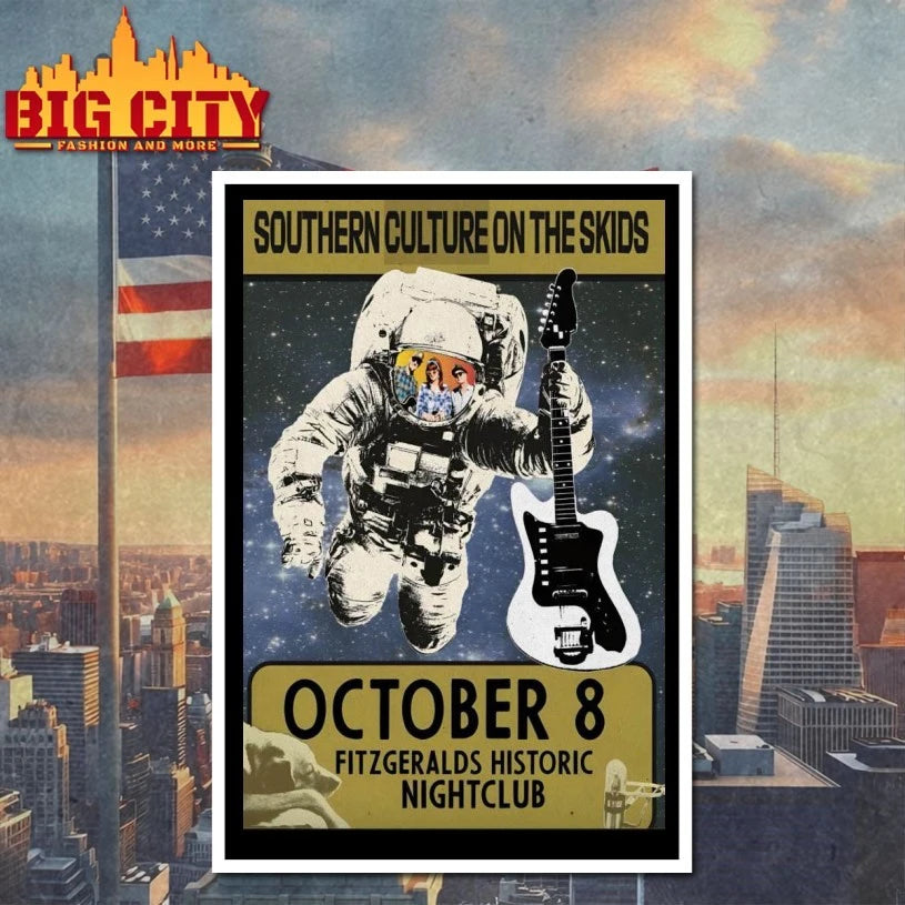 Southern Culture On The Skids Oct 8 2025 FitzGerald’s Berwyn in Berwyn IL Poster Shirt