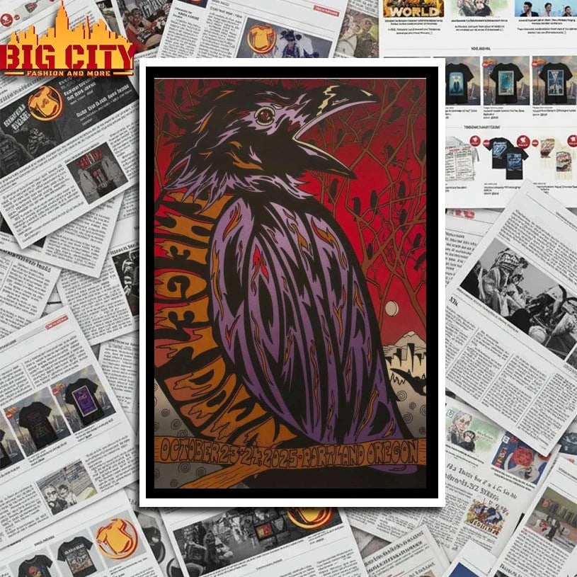 Spafford Oct 23-24 2025 Portland Tour Poster shirts