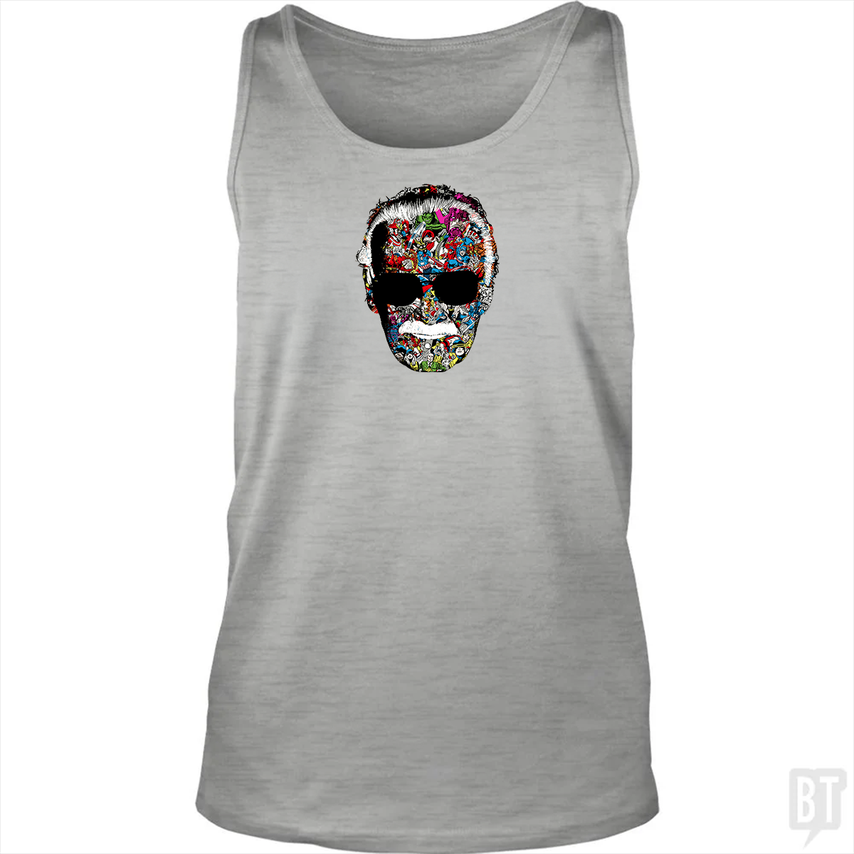 Stan Lee Man of Many Faces Tank Top