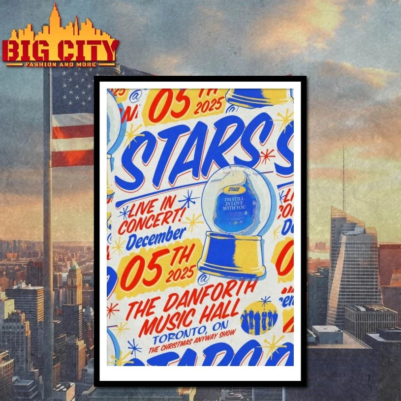 Stars 12.5.2025 Toronto ON Poster shirt