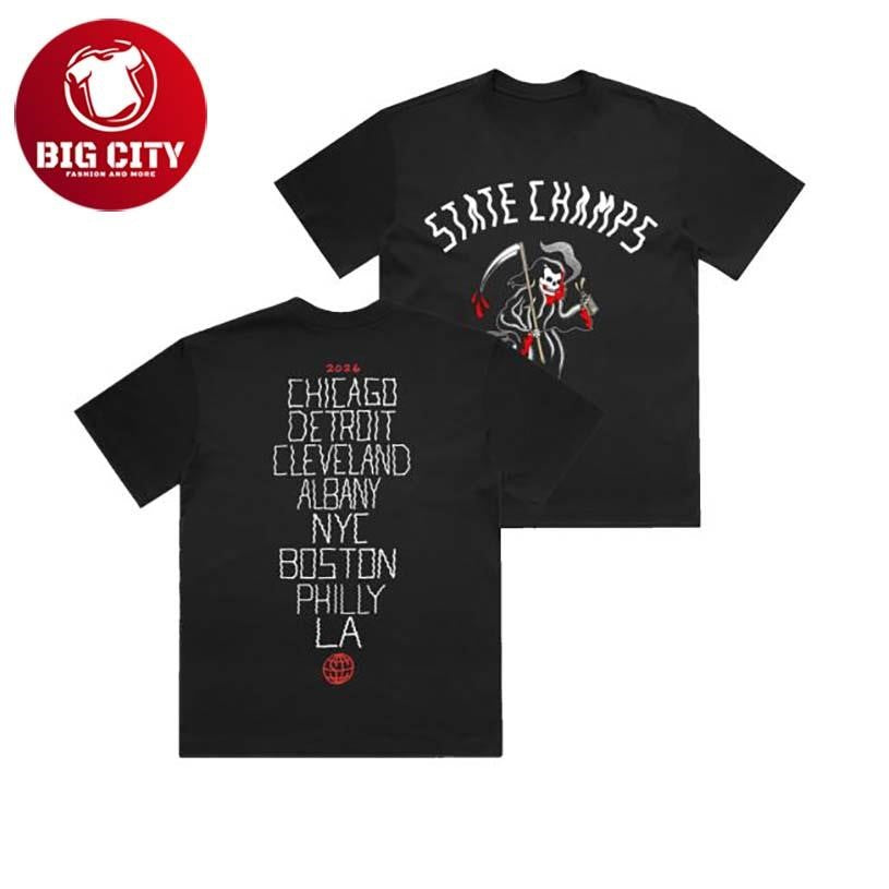 State Champs Reaper Tour Two Sided Shirt