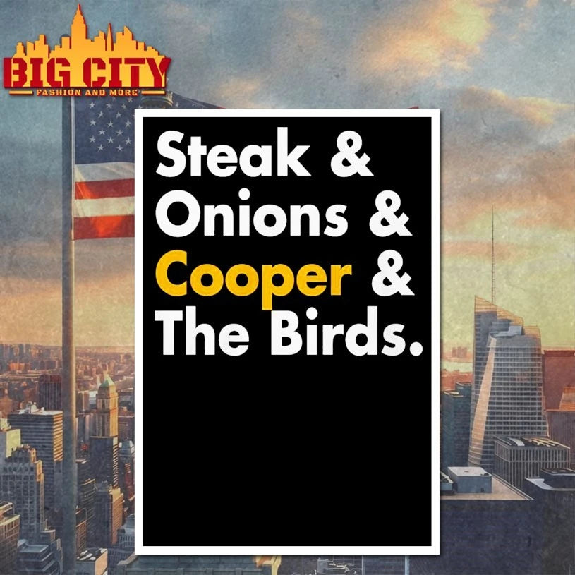 Steak & Onions & Cooper & The Birds shirt