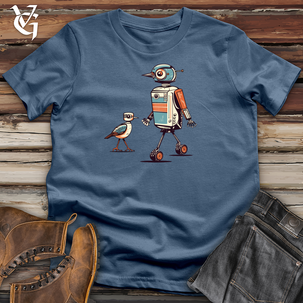 Feathered Sidekick Cotton Tee