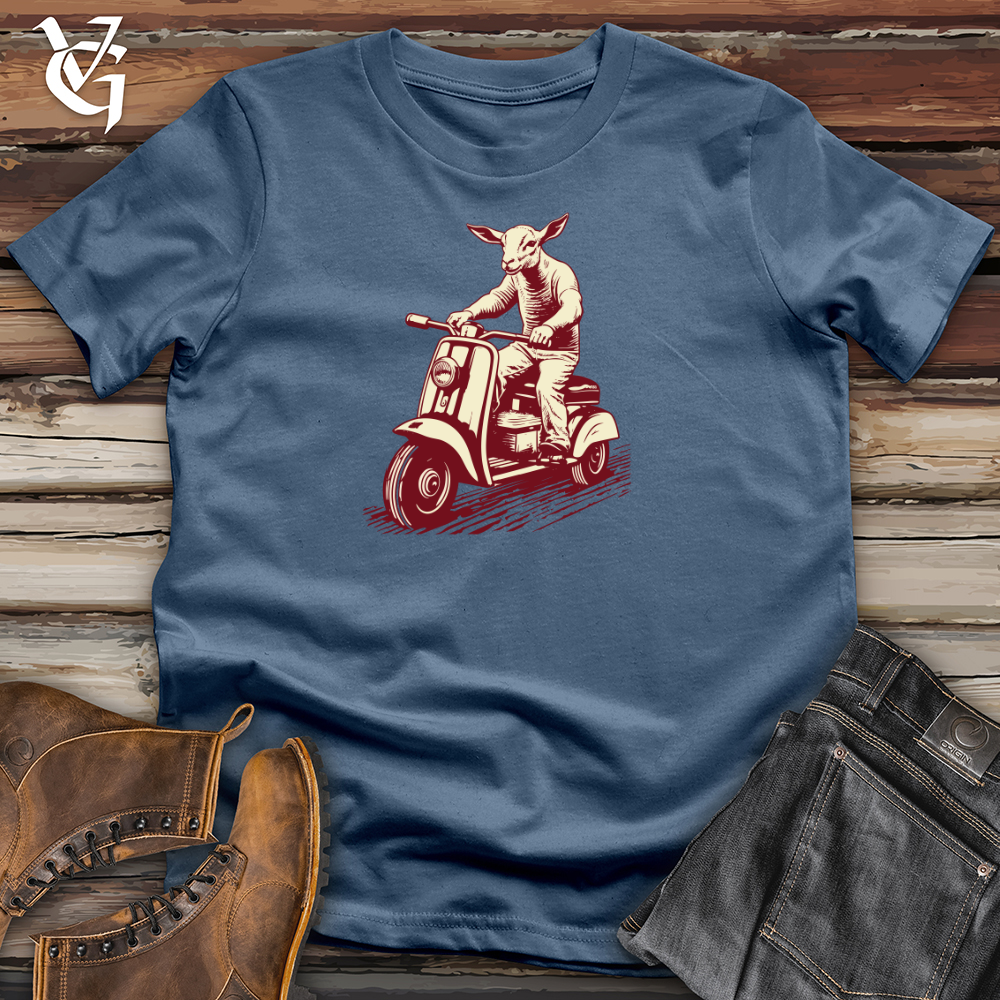 Retro Scootin Farm Cotton Tee