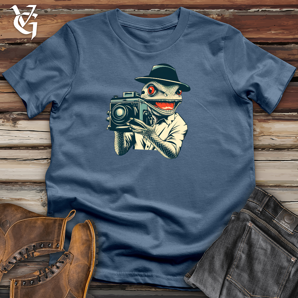 Snapshot Lizard Lens Cotton Tee