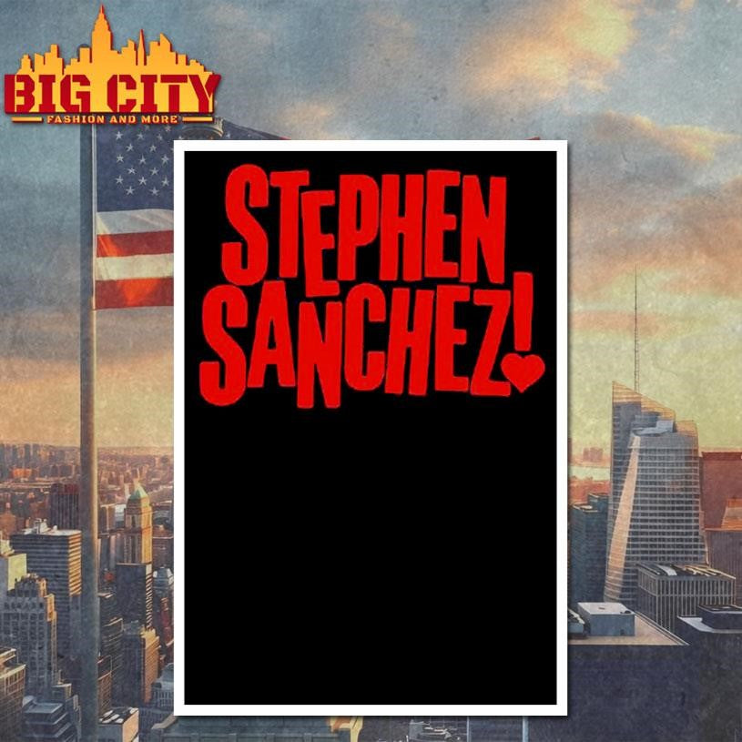 Stephen Sanchez Exclamation Heart Logo Shirt