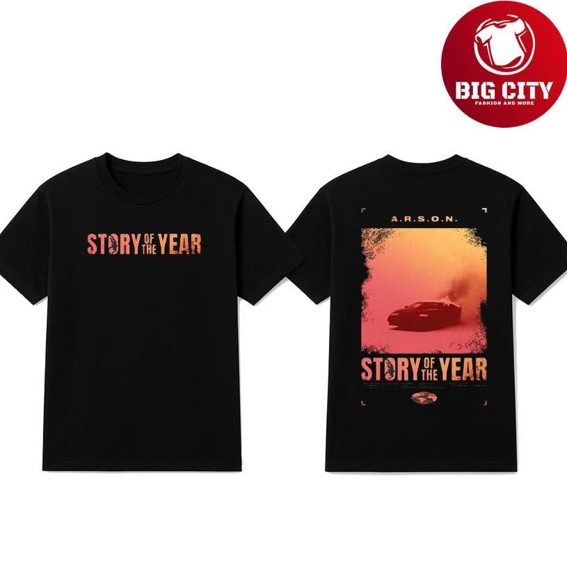 Story Of The Year A.R.S.O.N. Album 2025 Two Sided Shirt