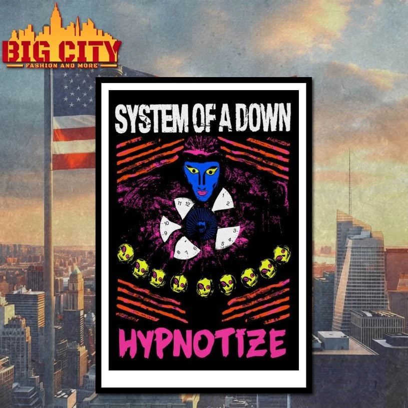 System Of A Down Hypnotize Blacklight Poster shirt