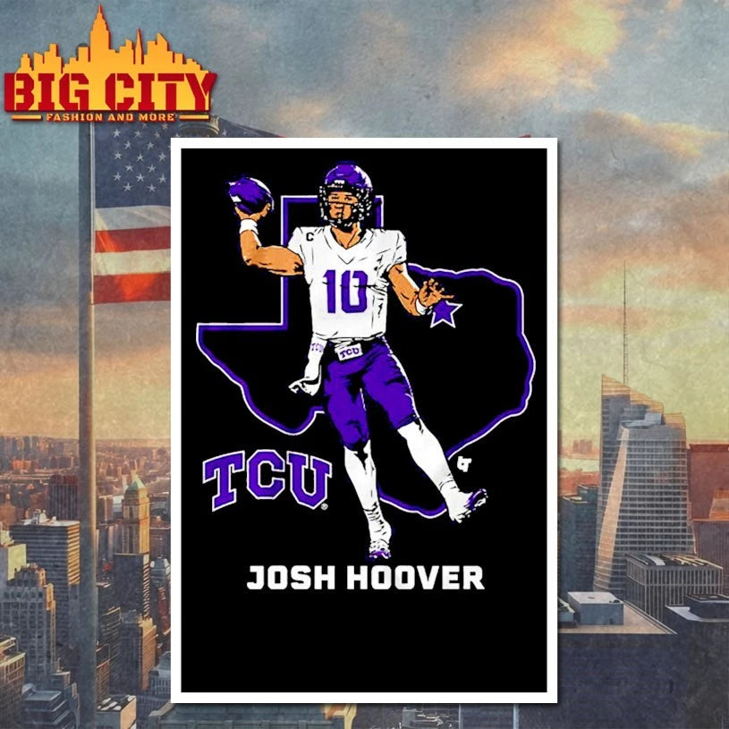 TCU Football Josh Hoover State Star Shirts