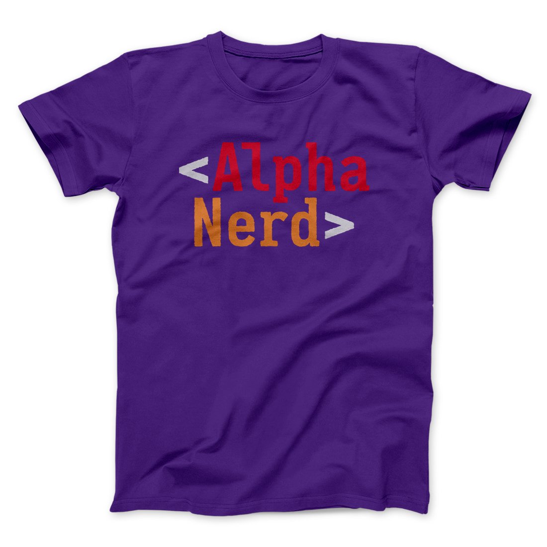 Alpha Nerd Men/Unisex T-Shirt