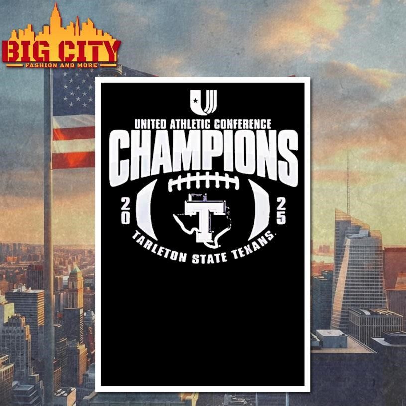 Tarleton State Football 2025 Conference Champions Shirt