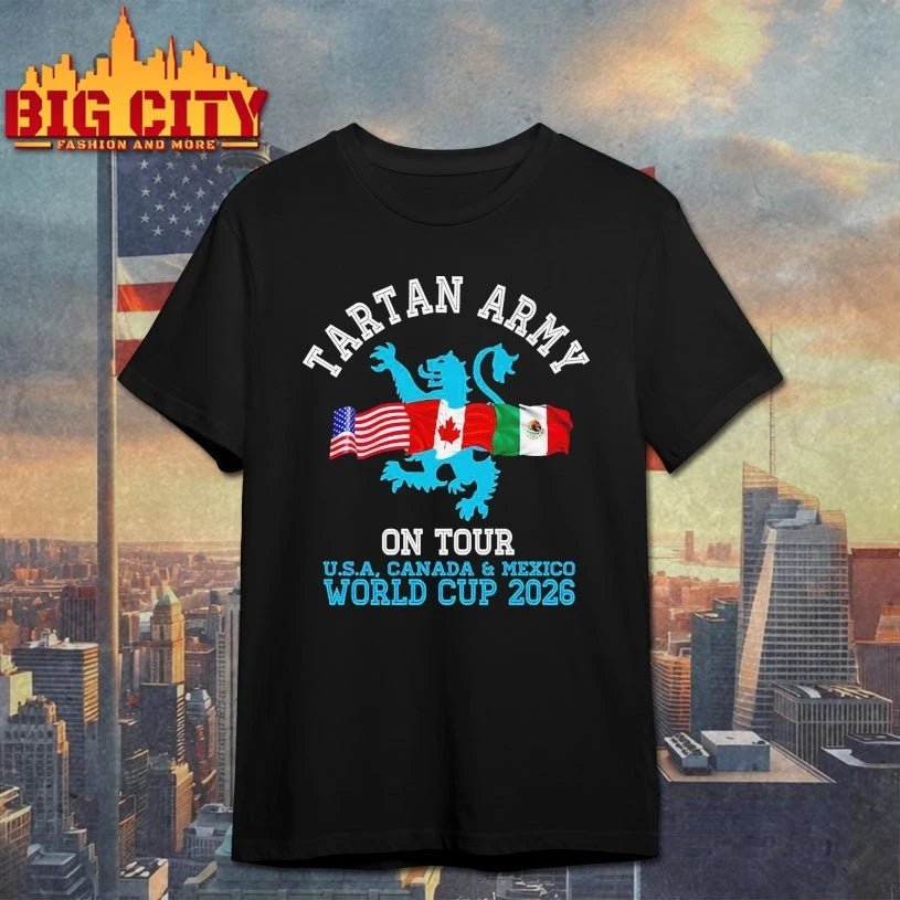 Tartan Army on Tour Scotland World Cup 2026 shirt