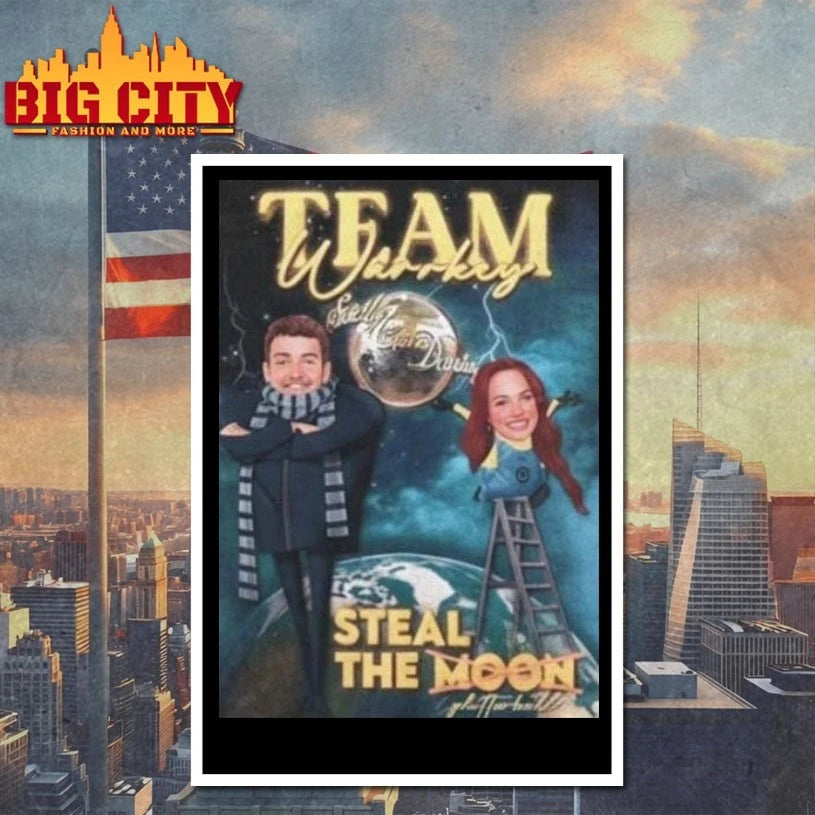 Team Warrky Sarah & David Steal The Moon Shirt