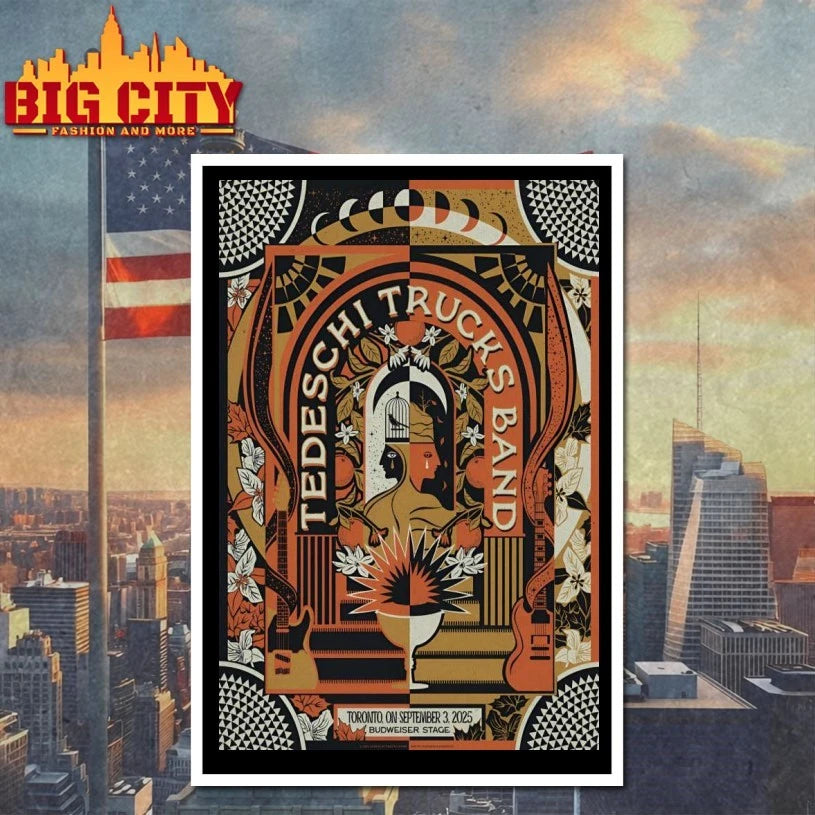 Tedeschi Trucks Band 9-3-2025 Budweiser Stage In Toronto ON Poster Shirt