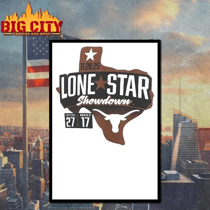 Texas Longhorns vs Texas A&M Aggies Lone Star Showdown 2025 shirt