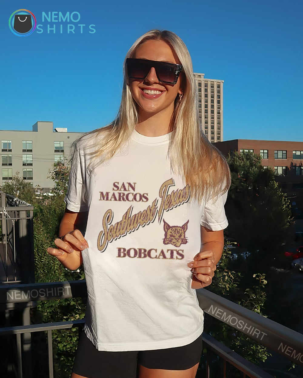 Texas State Bobcats and Southwest Texas shirt