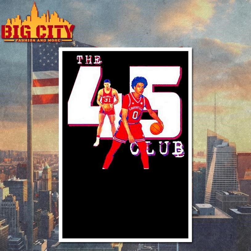 The 45 club Louisville Cardinals Mikel Brown Shirt