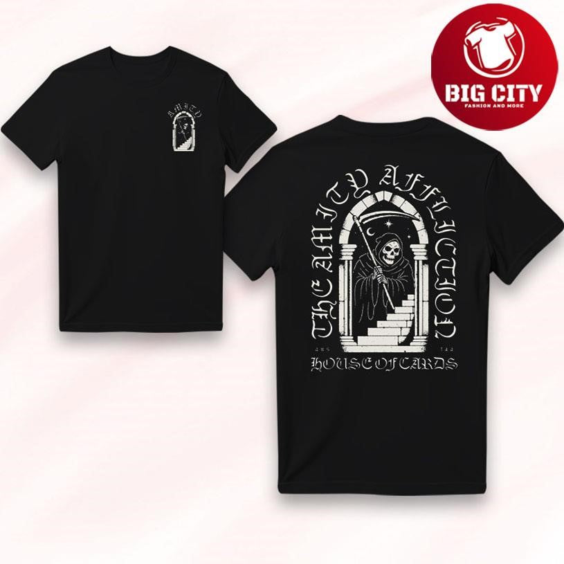 The Amity Affliction House Of Cards 2026 Two Sided Shirt