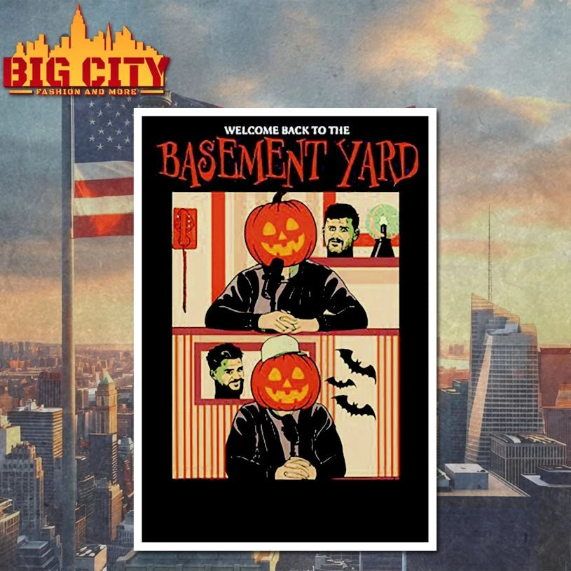 The Basement Yard Pumpkin Heads Halloween shirt