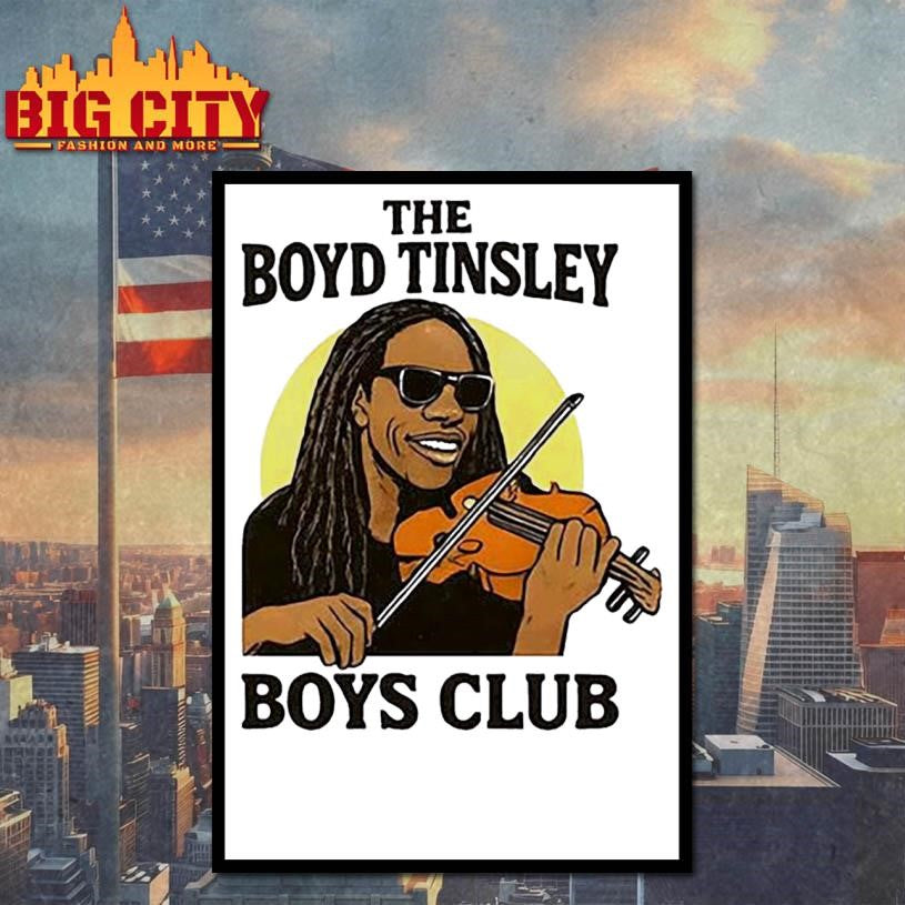 The Boyd Tinsley boys club shirt