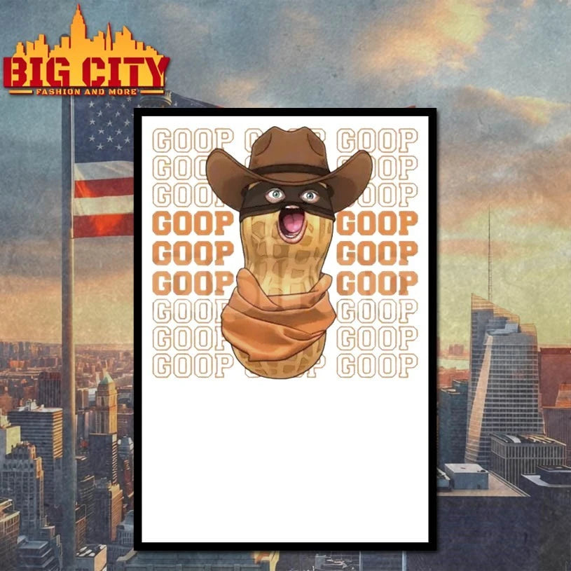 The Burnt Peanut GOOP Meme Graphic shirt