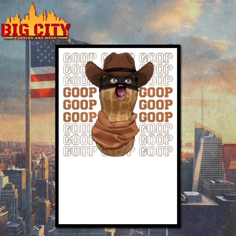 Official The Burnt Peanut Goop Meme Graphic Shirt