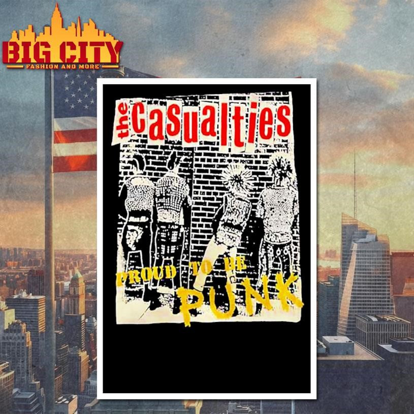 The Casualties Proud To Be Punk 2000 Shirt