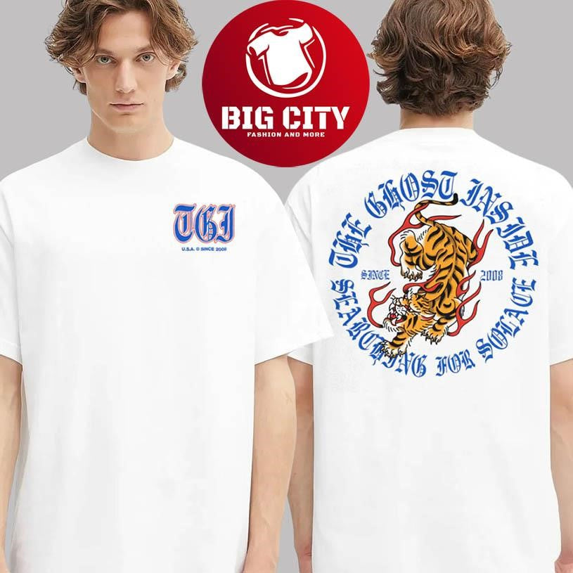 The Ghost Inside Tiger 2025 Two Sided Shirt