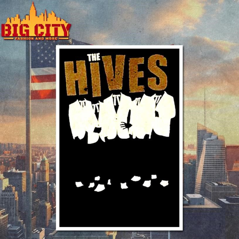 The Hives Band Cotton Black Shirt