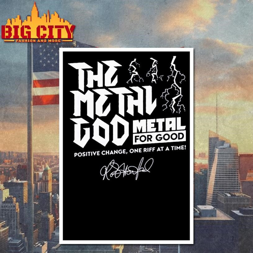 The Metal God Rob Halford X MFG shirt