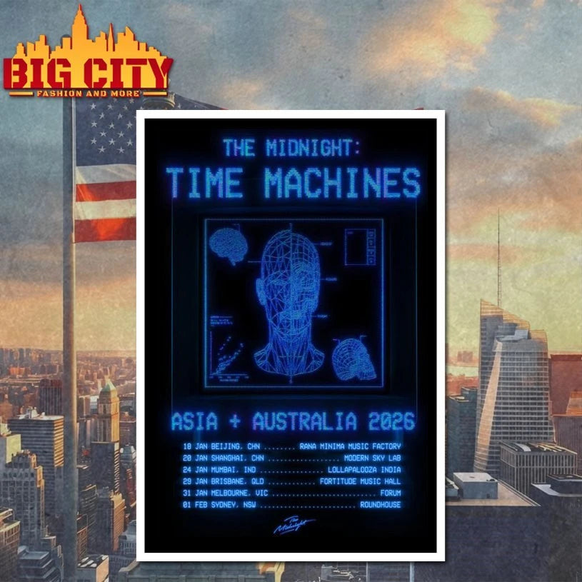The Midnight Asia Tour 2026 Poster shirt