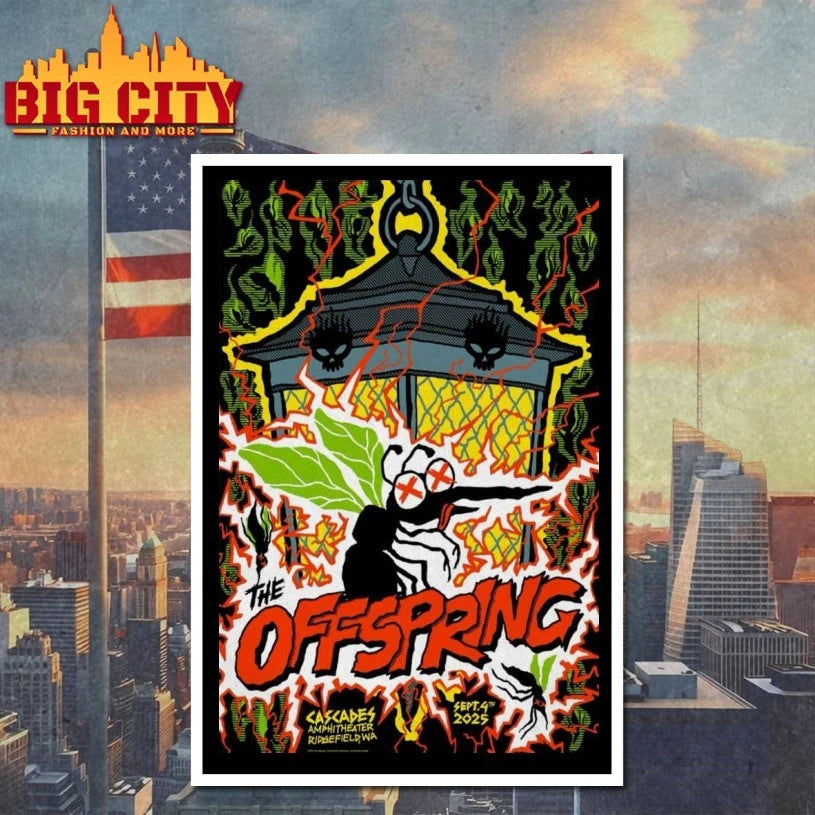 The Offspring Ridgefield WA Poster shirt