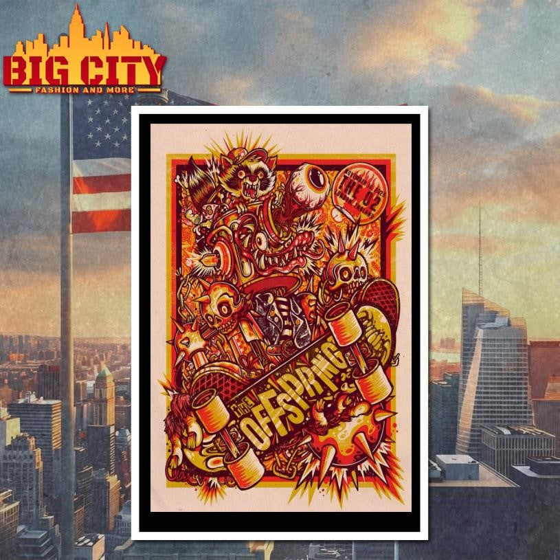 The Offspring The O2 Arena London UK Nov 14 2025 Poster