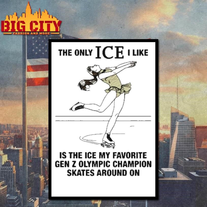 The Only Ice I Like Alysa Liu Skates Shirt