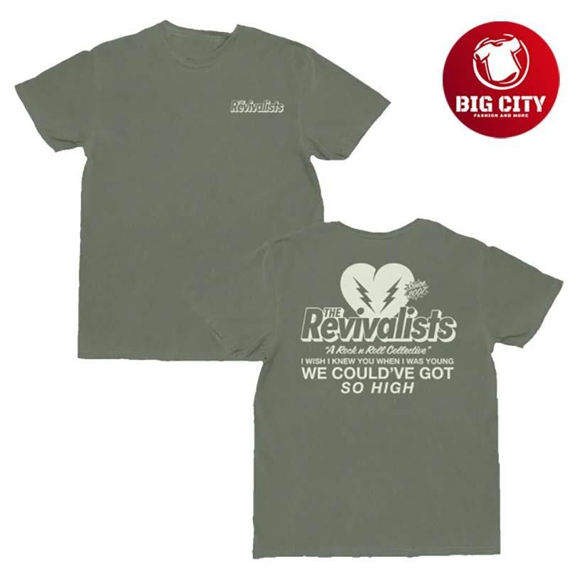 The Revivalists Wish I Knew You Lyric Two Sided Shirt