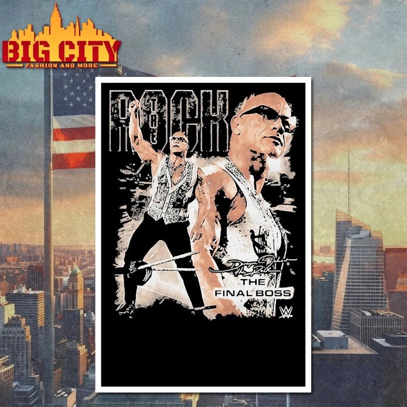 The Rock The Final Boss Vintage 2025 Shirts