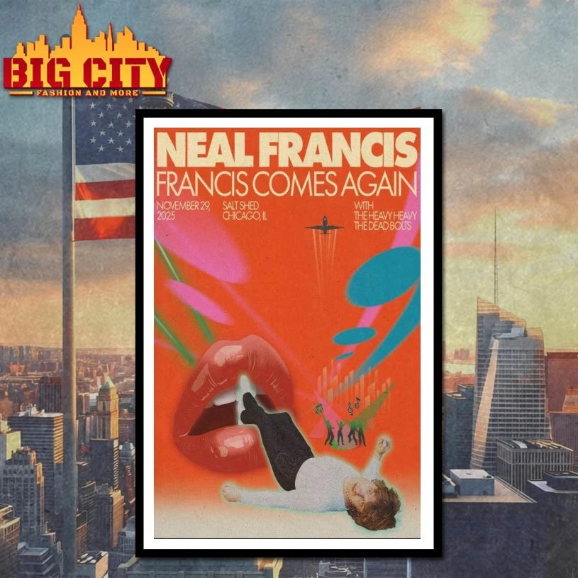 The Salt Shed 2025 Neal Francis Poster Shirt