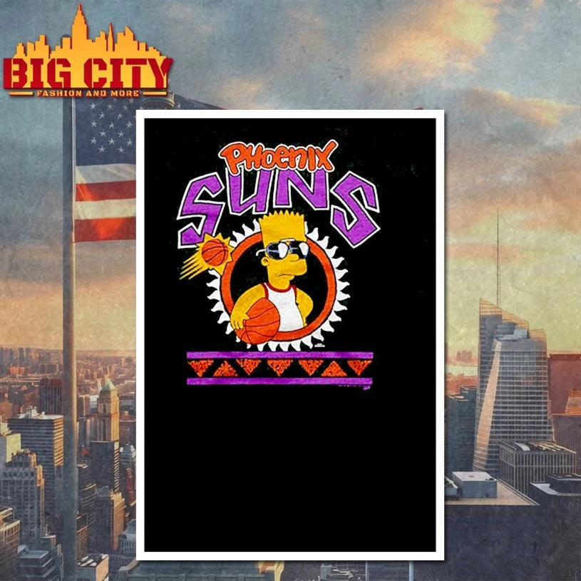 The Simpsons Bart x Phoenix Suns shirt