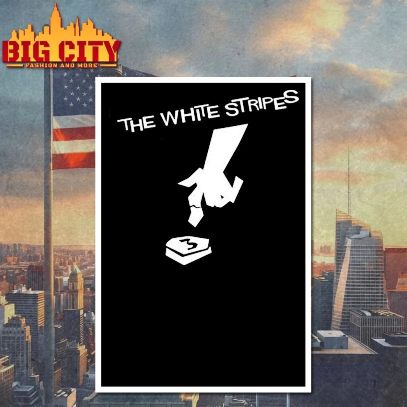 The White Stripes Hardest Button to Button shirt
