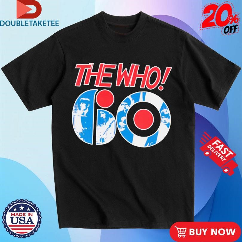 The Who 60th Logo T-Shirts