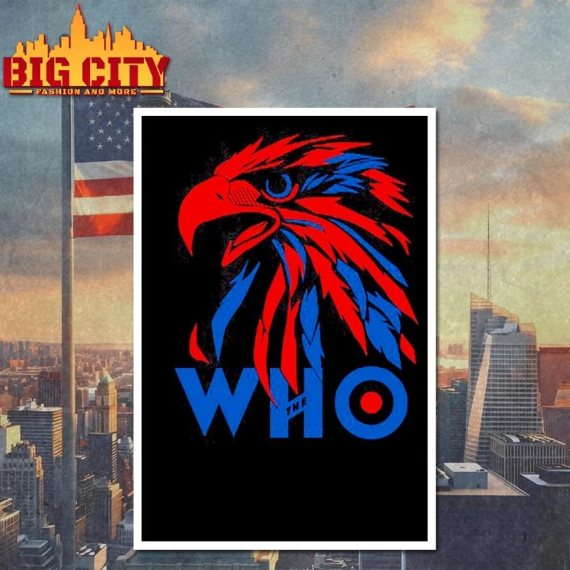 The Who Philadelphia PA 2025 Tour shirt