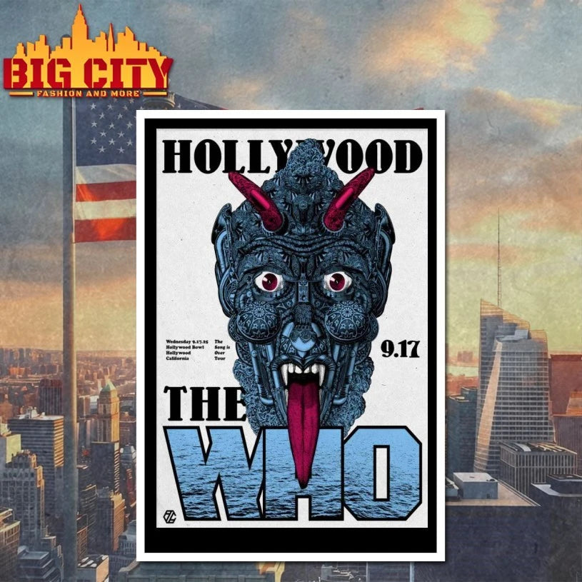 The Who Sep 17 2025 Hollywood Bowl In Hollywood CA Poster Shirt